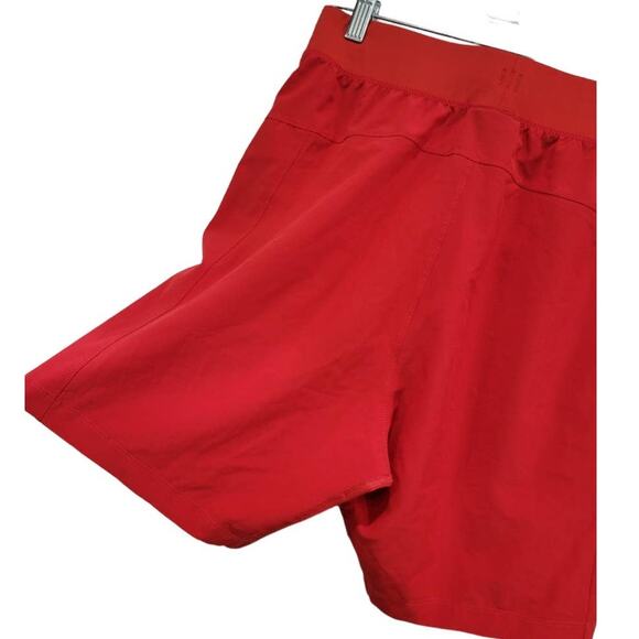 Alphalete Mens Infinity Tech Athletic Shorts Size Small Red Gym & Training Wear - Picture 8 of 12